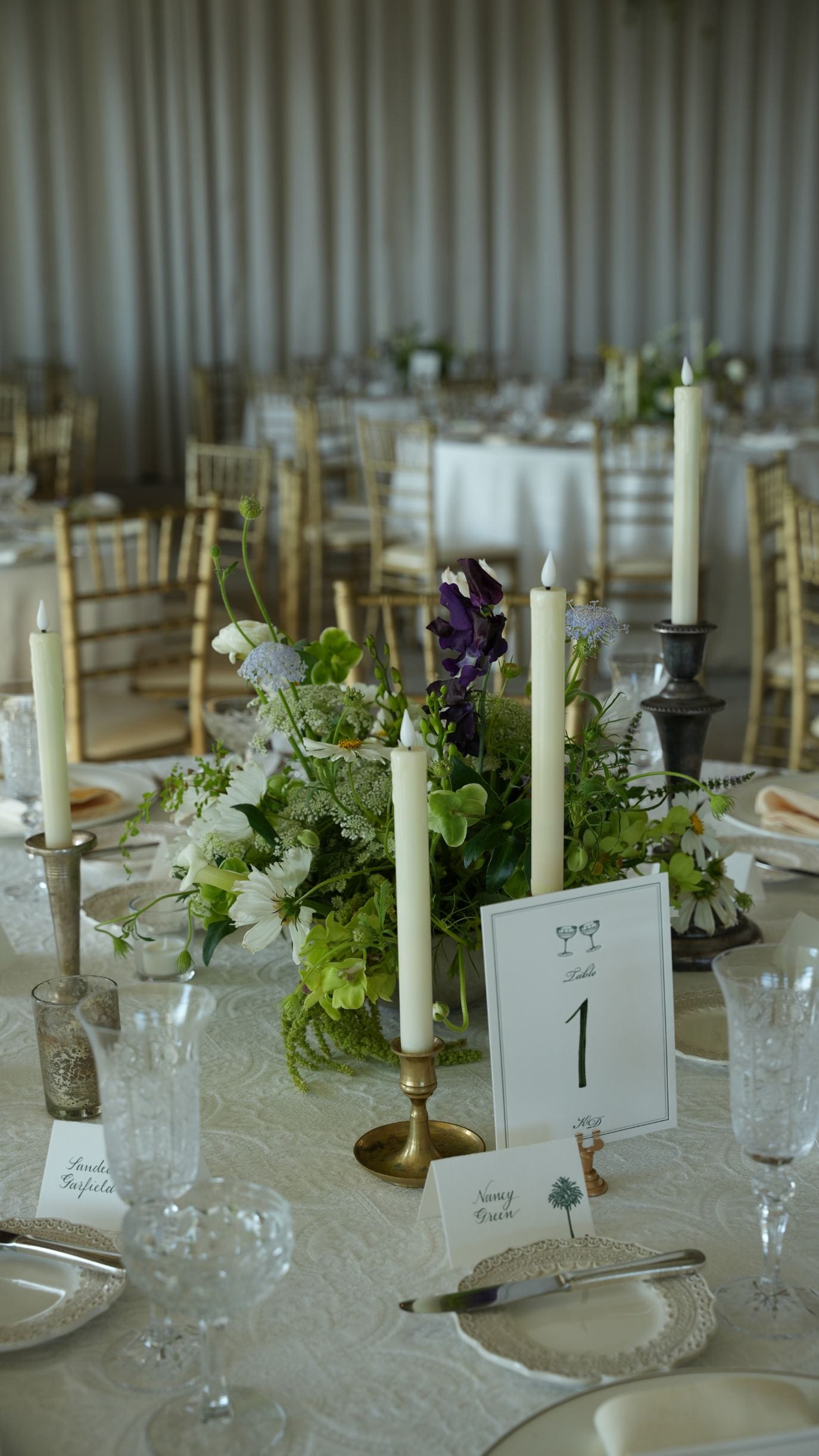 Bel Air Bay Club, Malibu , CA luxury wedding flowers by CHIC Flowers - arrangement 11