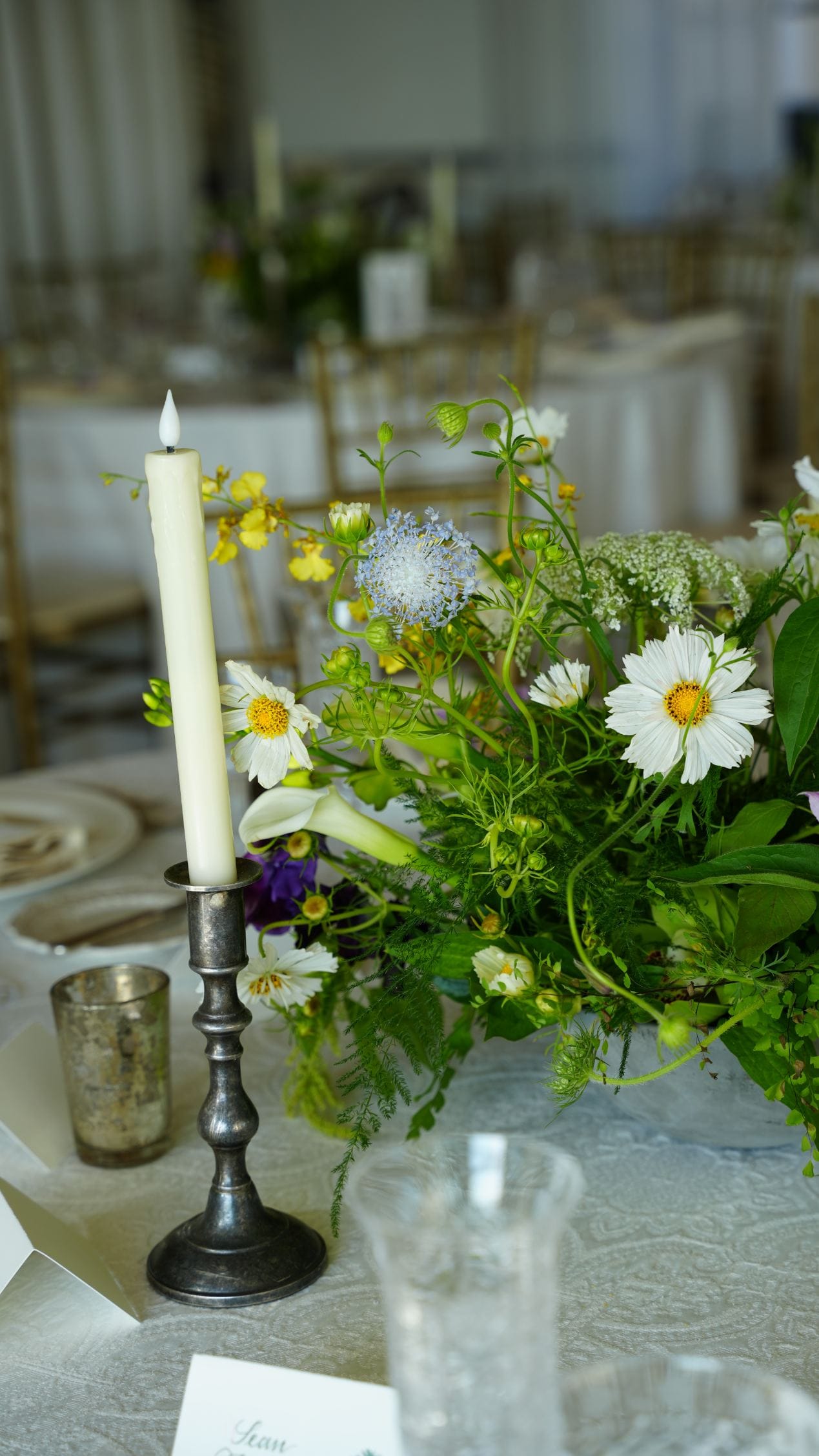 Bel Air Bay Club, Malibu , CA luxury wedding flowers by CHIC Flowers - arrangement 27