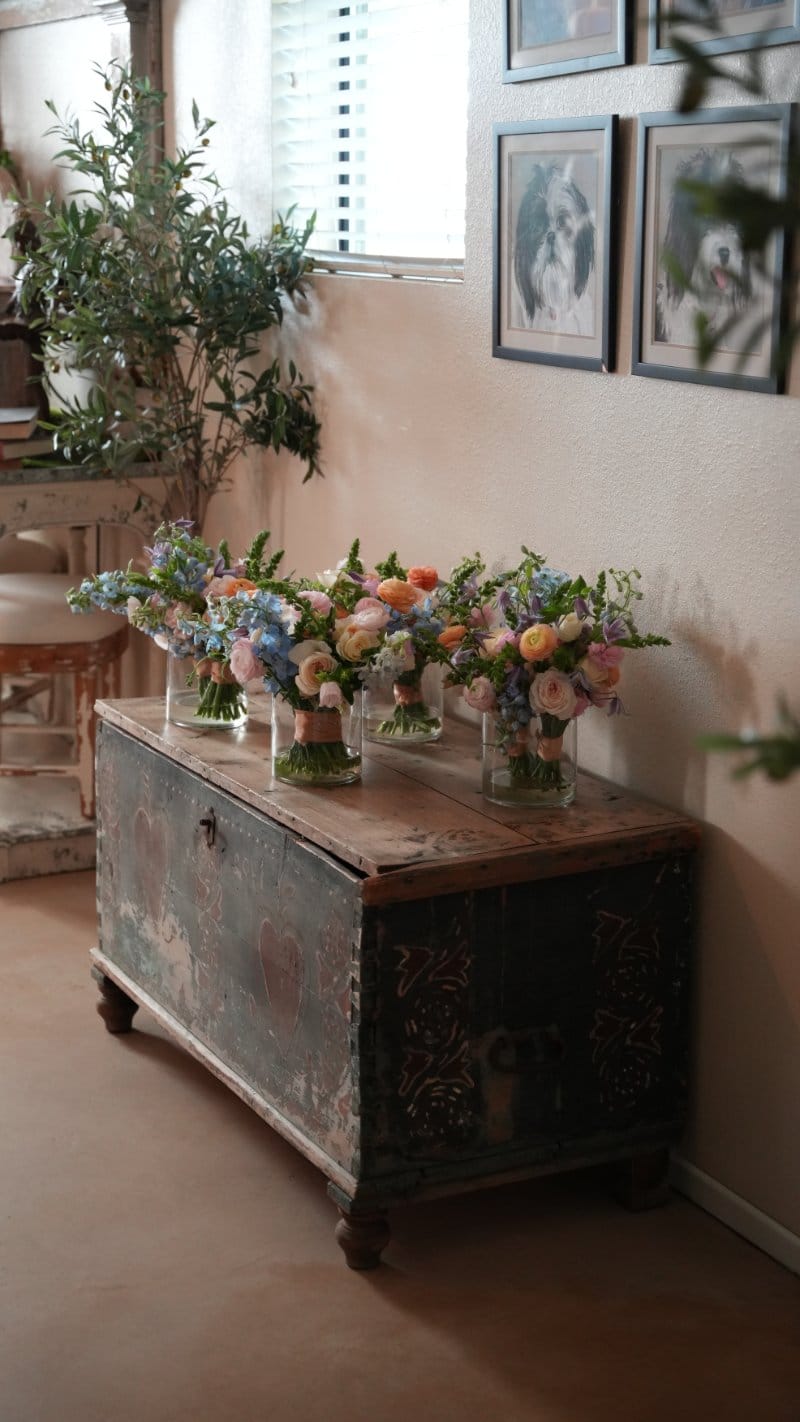 Ethereal Gardens, Escondido, CA luxury wedding flowers by CHIC Flowers - arrangement 3