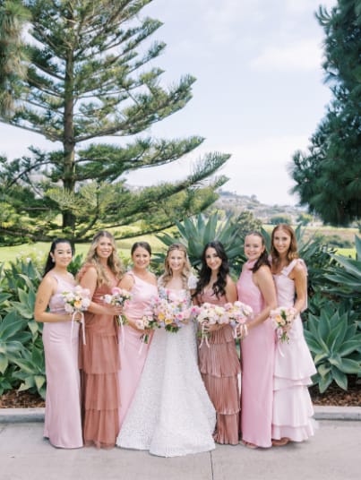 La Jolla Country Club, CA luxury wedding flowers by CHIC Flowers - arrangement 4