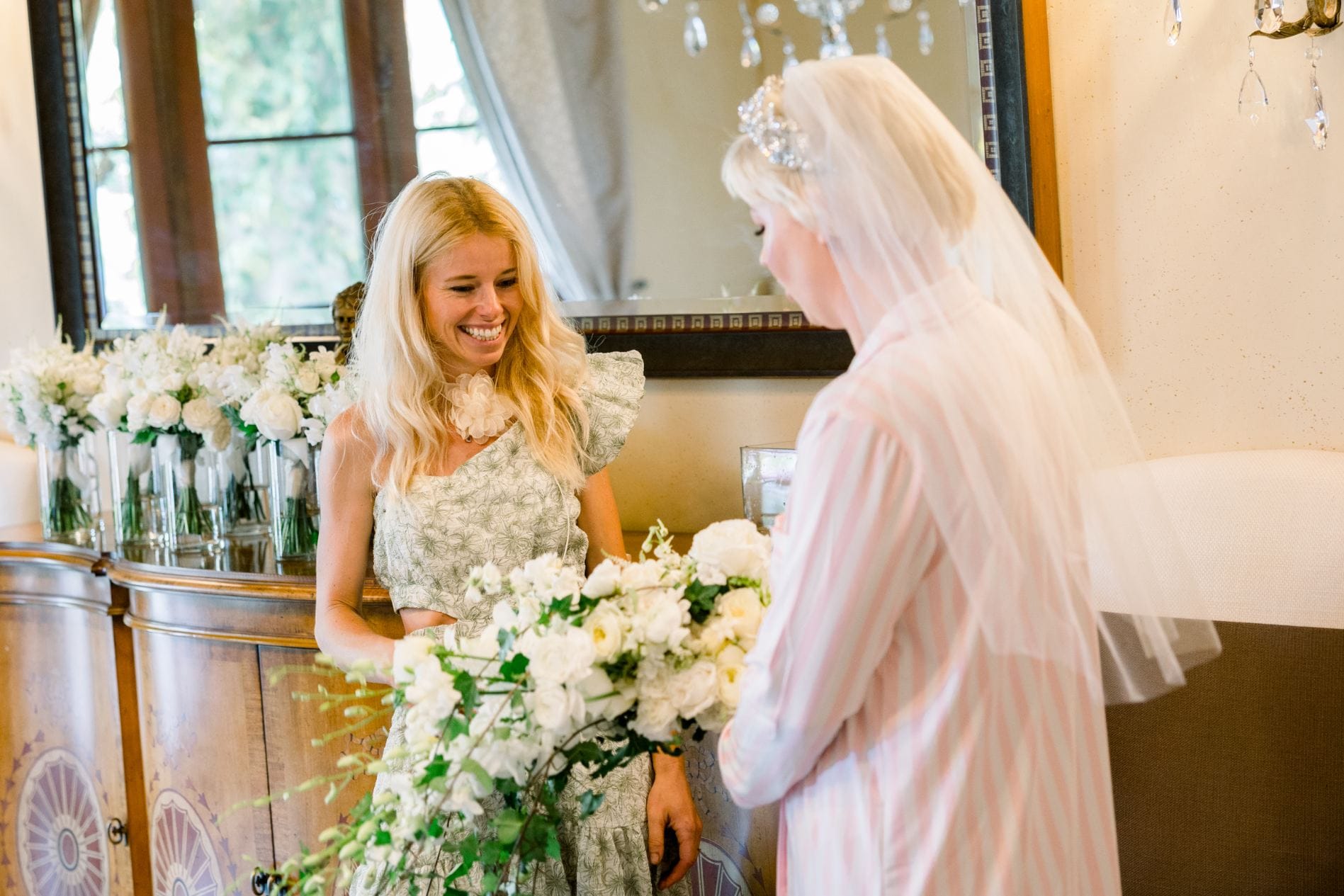 Rancho Valencia, Rancho Santa Fe, CA wedding flowers by CHIC Flowers