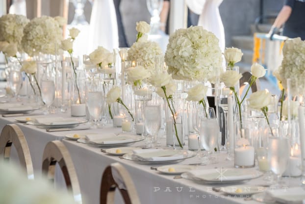 Santa Luz Country Club, CA luxury wedding flowers by CHIC Flowers - arrangement 5