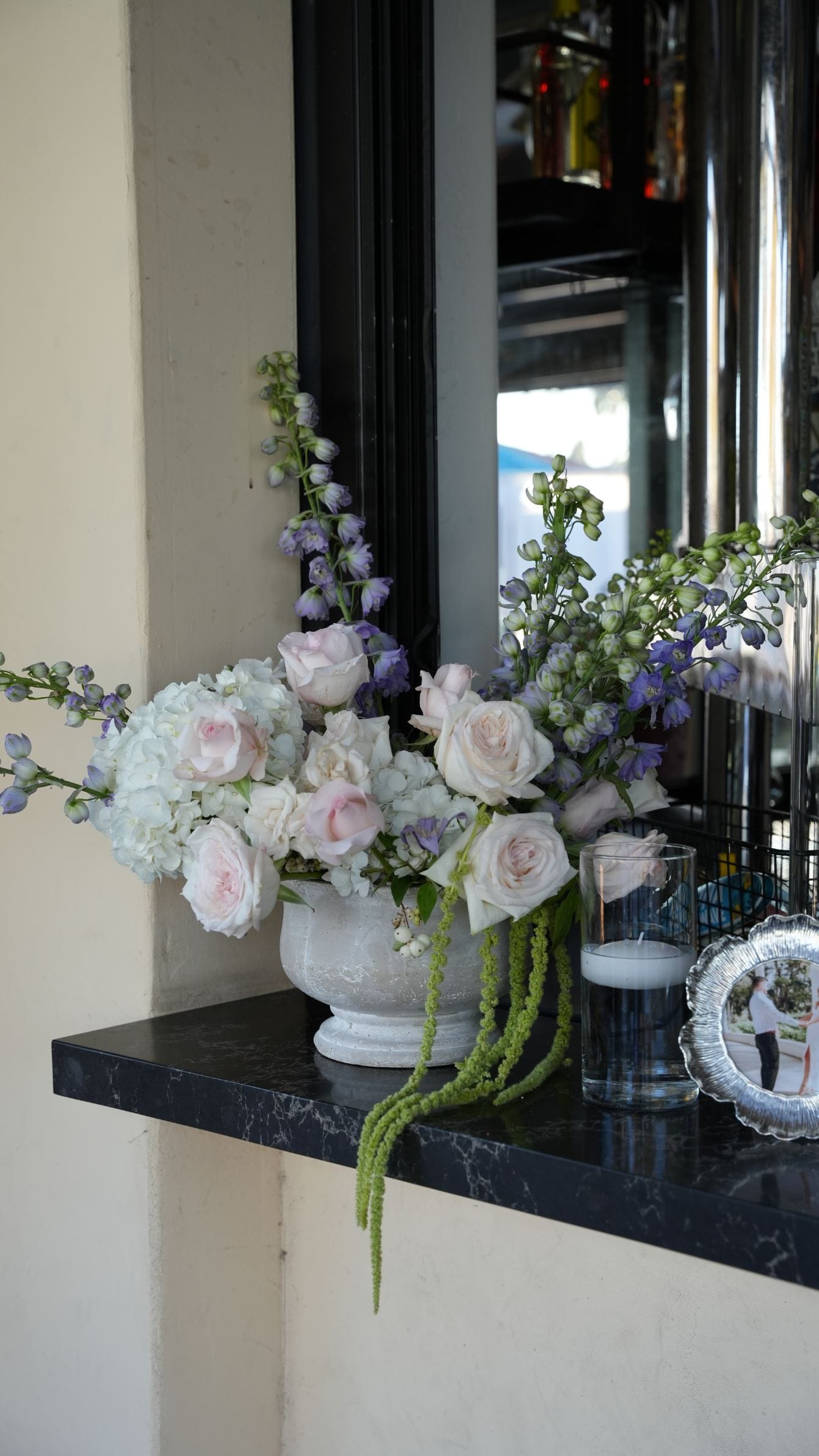 Hotel Del Coronado, CA luxury wedding flowers by CHIC Flowers - arrangement 8