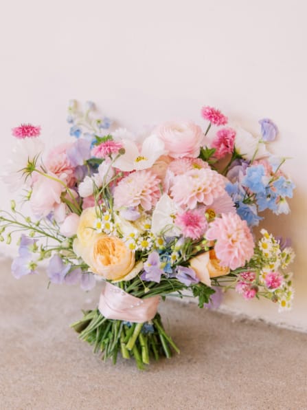 La Jolla Country Club, CA luxury wedding flowers by CHIC Flowers - arrangement 2