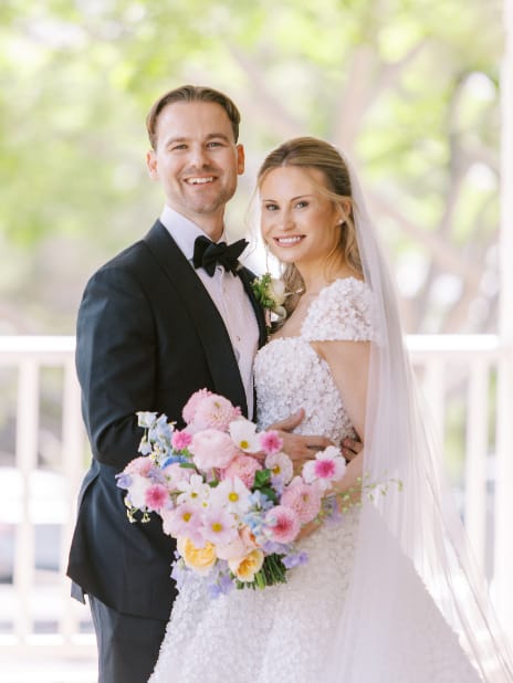 La Jolla Country Club, CA luxury wedding flowers by CHIC Flowers - arrangement 3