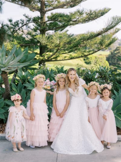 La Jolla Country Club, CA luxury wedding flowers by CHIC Flowers - arrangement 5