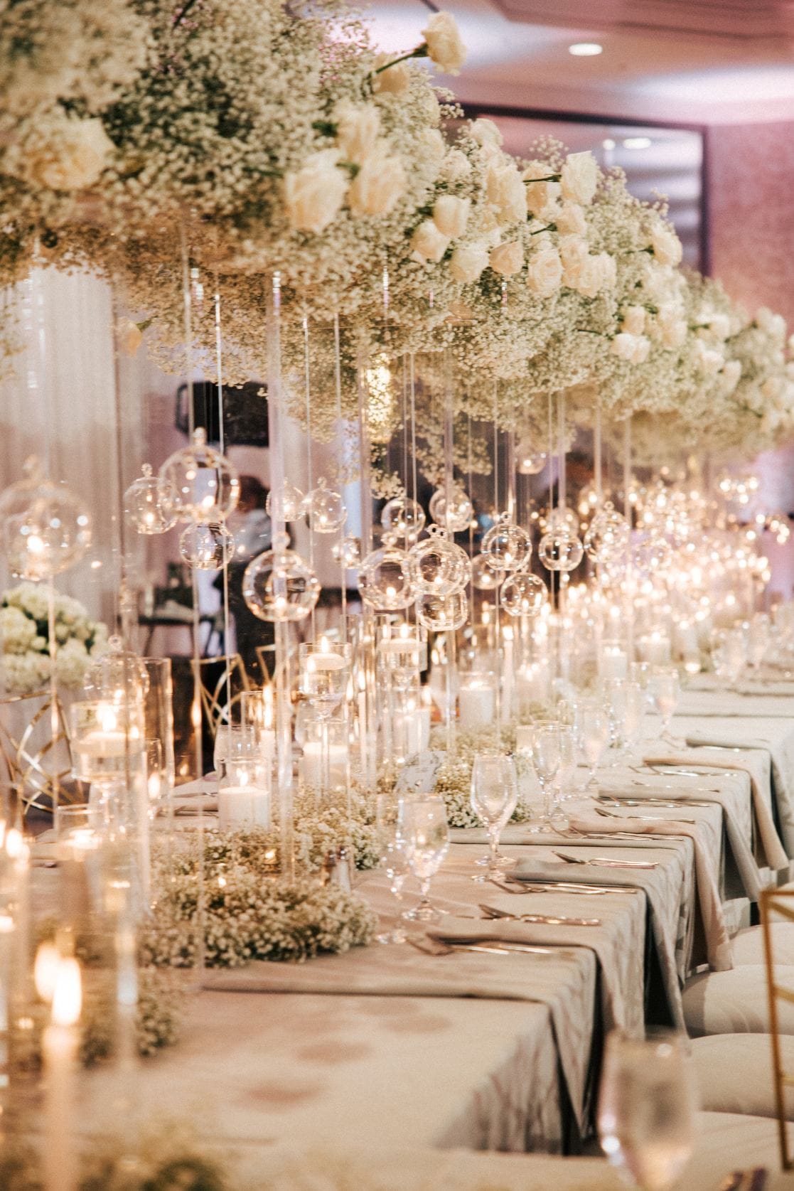 Loews Coronado Bay Resort, CA luxury wedding flowers by CHIC Flowers - arrangement 2