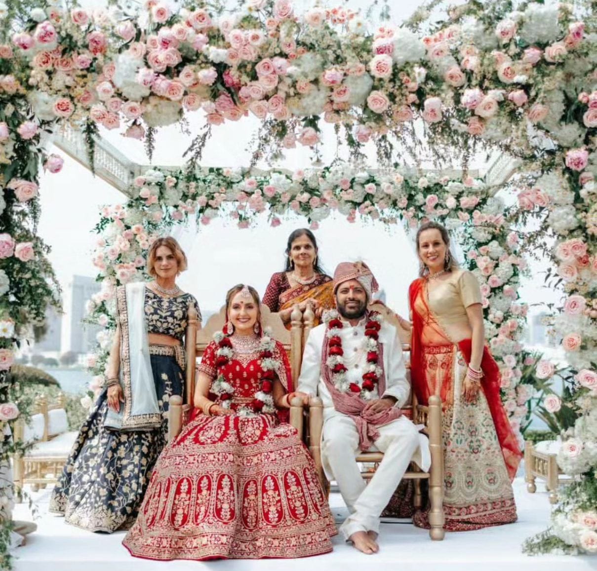 Marriott Resort, Coronado, CA luxury wedding flowers by CHIC Flowers - arrangement 5