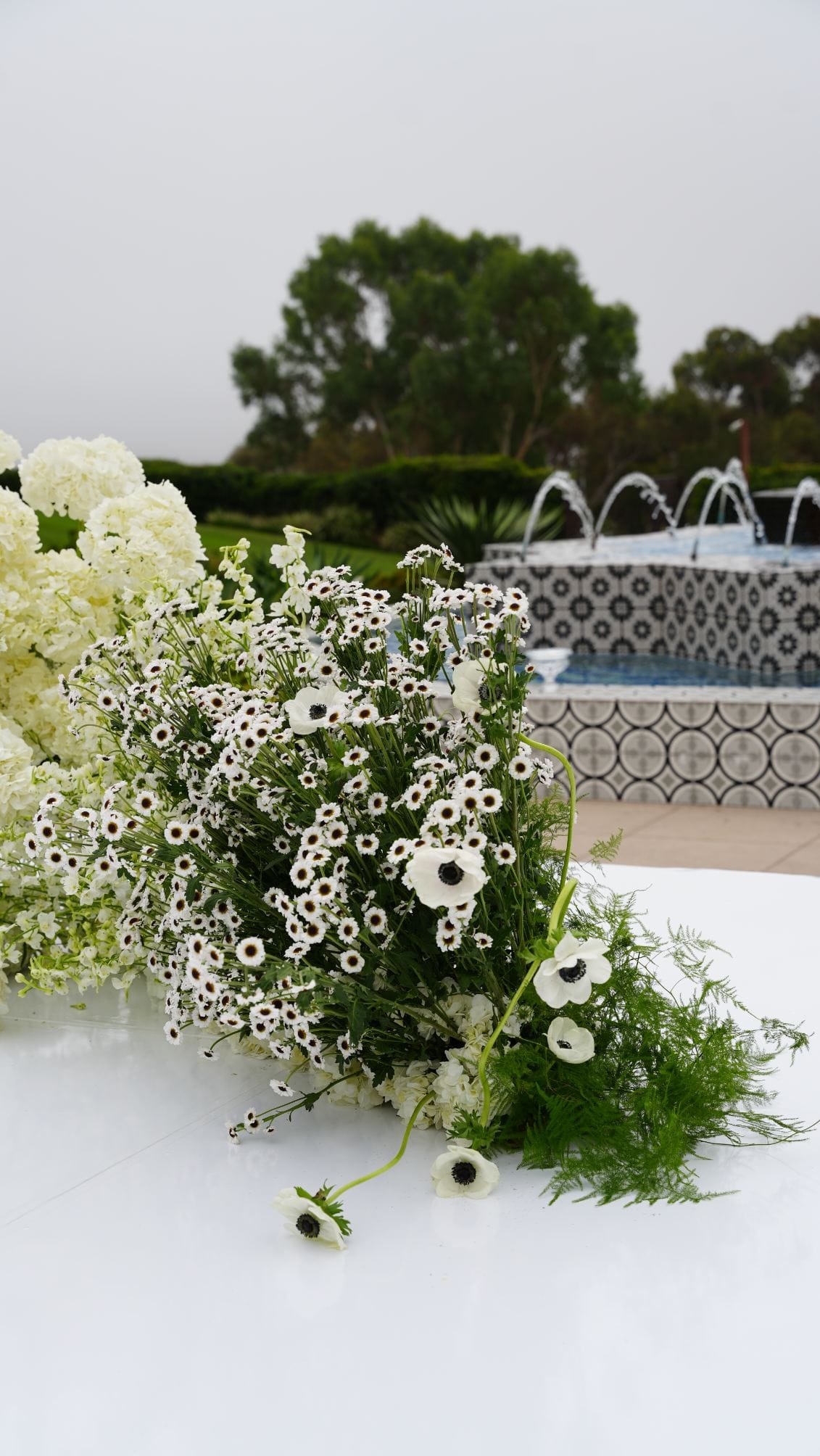 Park Hyatt Aviara luxury wedding flowers by CHIC Flowers - arrangement 5