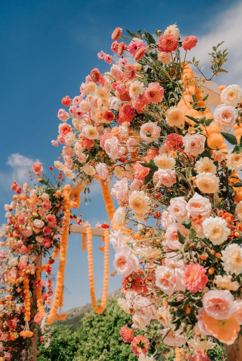 Rancho Guejito, Escondido, CA luxury wedding flowers by CHIC Flowers - arrangement 10