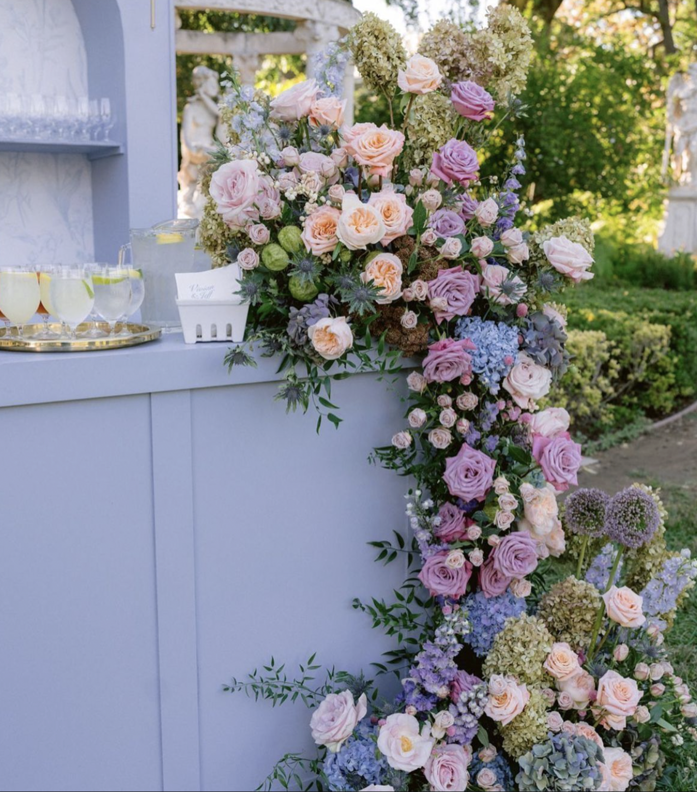 Waterfall Bar Floral Installation Workshop